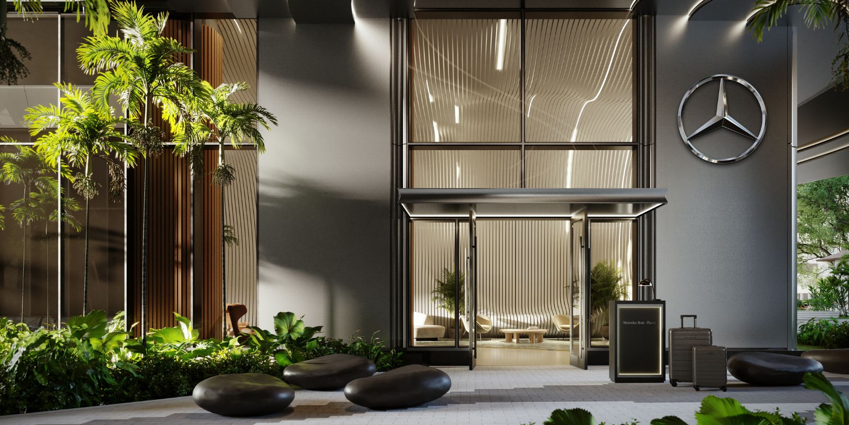 Slide 3 Mercedes-Benz Places - Lina Posada