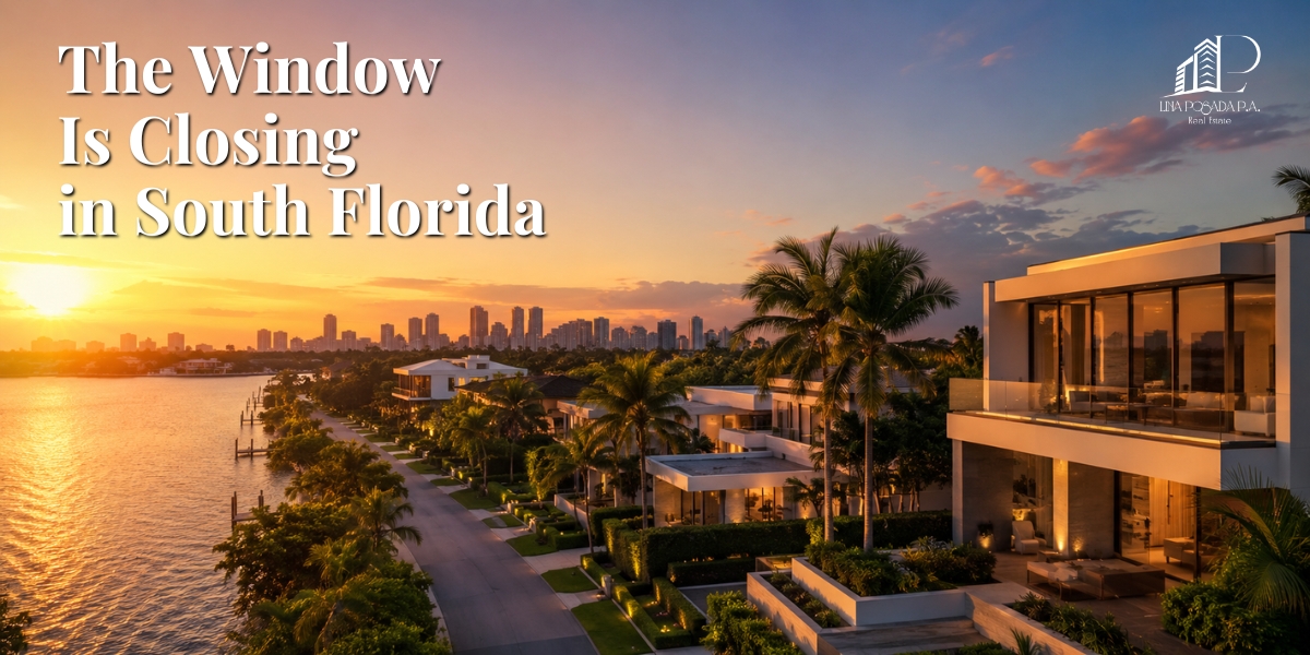 The Window Is Closing in South Florida