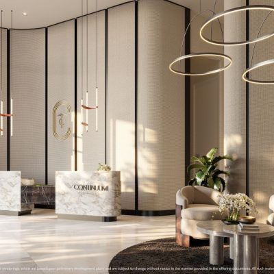 Continuum Club y Residencias Lobby Hi Res