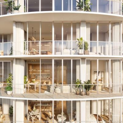 Continuum Club y Residencias Terrace Outside Looking