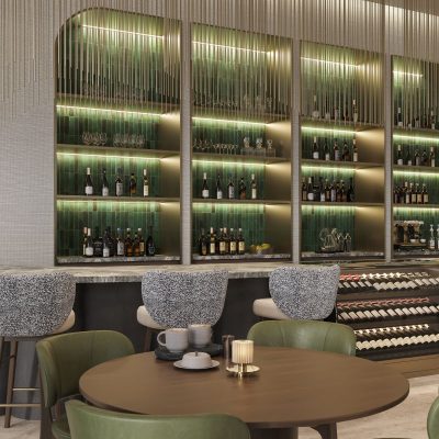 Edge House Miami Cafe Bar Lobby