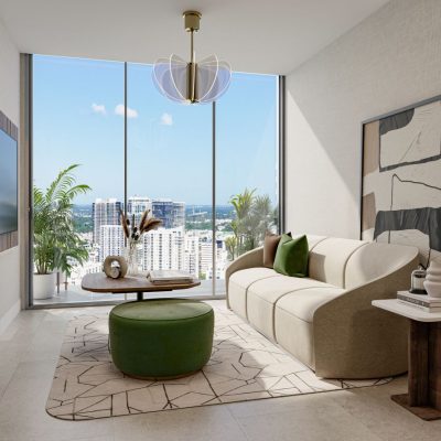 Edge House Miami Living Room
