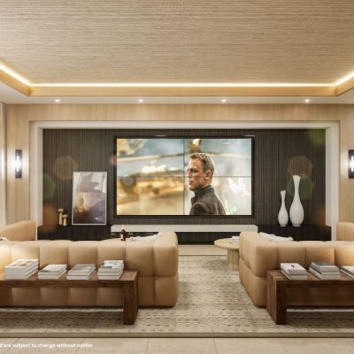 Gaia Residences Media Room