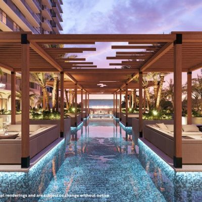 Gaia Residences Outdoor Water Garden