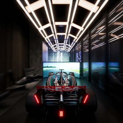 Mercedes Benz F1 Simulator