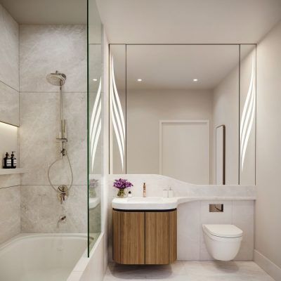 Mercedes Benz Secondary Bathroom