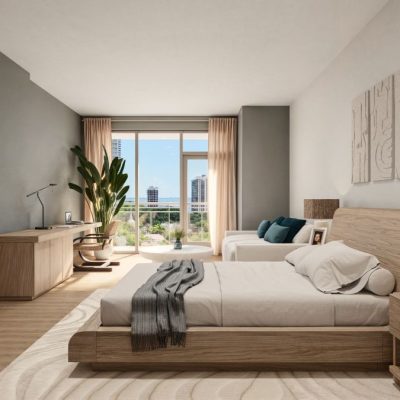 Parkside Lodging Unit Bedroom