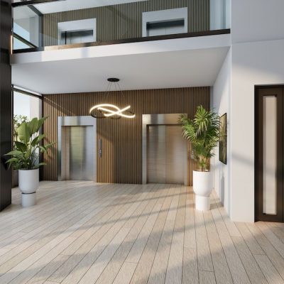 Seven Park Lobby interior 2