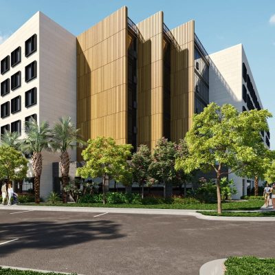 The Flats Fachada Lambrin