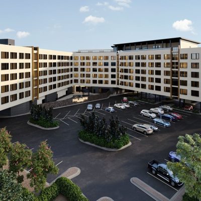 The Flats Fachada Trasera