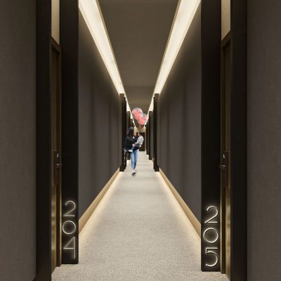 The Flats Interior Pasillo 2