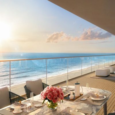 The St Regis Residences Day Terrace View