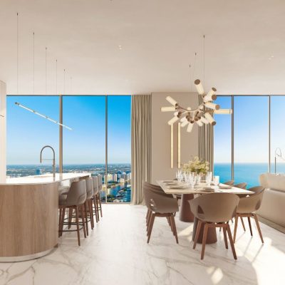 The St Regis Residences Kitchen_Living_Dining