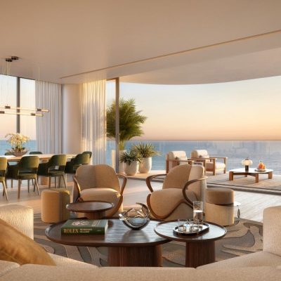 The St Regis Residences Living1801 Sunrise