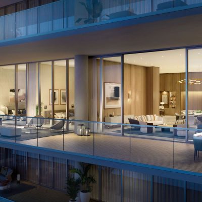 The St Regis Residences Residence Terrace Dusk LookingIn 4502-4602