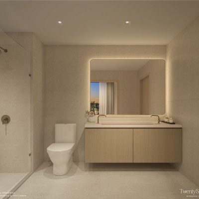 Twenty Sixth & 2nd Wynwood Residences Bathroom
