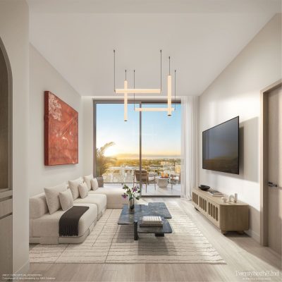 Twenty Sixth & 2nd Wynwood Residences Living Room