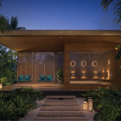 Twenty Sixth & 2nd Wynwood Residences Outdoor Infrared Sauna